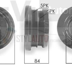 polea cigueñal range rover 3.0 vogue bmw TVD1038 T405722 QCD42