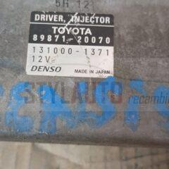 CENTRALITA DE MOTOR TOYOTA AVENSIS 2.0, 89871-20070, 8987120070, 131000-1371, 1310001371