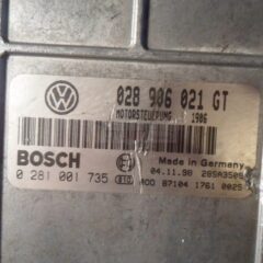centralita VOLKSWAGEN SHARAN ALHAMBRA 1.9 TDI BOSCH 0 281 001 735, 0281001735, 028 906 021 GT, 028906021GT