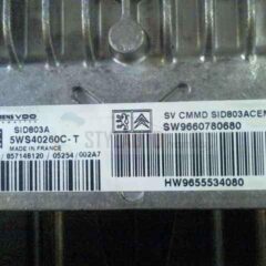 CENTRALITA CITROEN C5 PEUGEOT 407 5WS40260C-T 5WS40260CT SID803A