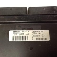 centralita de motor Renault Clio 1.6 S110030032B SIRIUS32 S110030032B S110030032 B 8200035706 7700110471