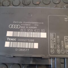 CENTRALITA DE CONFORT AUDI A4, B6, B7, 8E0 959 433 BD, 8E0959433BD, 00002732B1, 00548855