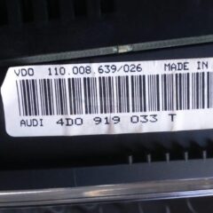 cuadro de relojes audi a8 4d0919033t 4d0 919 033 t