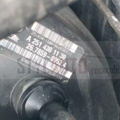 SERVOFRENO MERCEDES CLASE R 320 CDI, Año: 2007. Referencia : A2514301130. Observaciones: ATE:26785909534