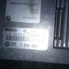 CENTRALITA DE MOTOR BMW E65 E66 645 BOSCH 0 261 209 010, 0261209010, DME 7 540 550, DME7540550, 7540550