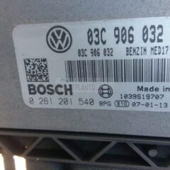 centralita de motor vw touran 1.4 tsi 03c906032f 0261201540