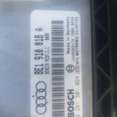 CENTRALITA DE MOTOR AUDI A4 2.0 TFSI BOSCH 0 261 S01 024, 0261S01024, 8E1 910 018 A, 8E1910018A, 8E1910018D, MED7.1.1