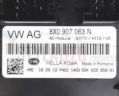 caja de fusibles audi a1 8x0907063n 8x0 907 063 n