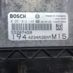 CENTRALITA DE MOTOR FIAT CROMA 1.9 JTD BOSCH 0 281 012 148, 0281012148, 55202700