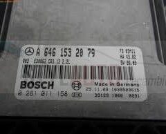 centralita w211 MERCEDES E220 0281011158 A6461532079 0 281 011 158 A 646 153 20 79