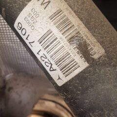 cardan central mercedes w211 2214107106