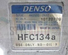 compresor ac toyota corolla 442500-2632 / 4425002632