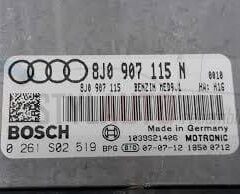 CENTRALITA DE MOTOR AUDI TT 2.0T TFSI 8J0907115N, 8J0 907 115 N, 8J0907115, 8J0 907 115, BOSCH 0 261 S02 519, 0261S02519