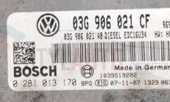 centralita vw eos 03g906021cf 03g906021ab edc16u34 0281013170 03G906021CF