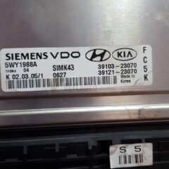 CENTRALITA MOTOR UCE 5WY1988A - SIMK43 - 3910323070 - 3912123070 - FC5K de KIA SPORTAGE