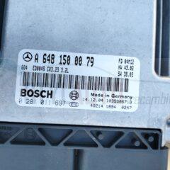 CENTRALITA DE MOTOR MERCEDES W220 S320 CDI A6481500079, A 648 150 00 79, 6481500079, BOSCH 0281011697, 0 281 011 697