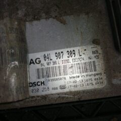 centralita motor audi a4 0281030258 / 0 281 030 258 2. 0 TDI // referencia VAG: 04l907309L / 04l 907 309 L