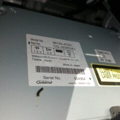 radio cd toyota prius 86120-47221 8612047221