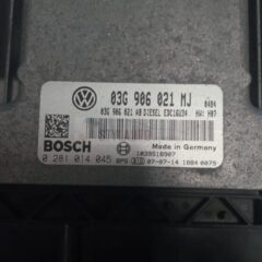 CENTRALITA DE MOTOR VW VOLKSWAGEN TOURAN 2.0 TDI 03G906021MJ, 03G 906 021 MJ, BOSCH 0 281 014 045, 0281014045