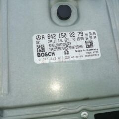 CENTRALITA DE MOTOR MERCEDES W219 CLS 320 CDI BOSCH 0 281 012 013, 0281012013, A 642 150 22 79, A6421502279, CR4.11