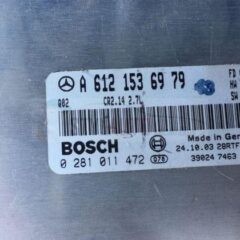 centralita motor mercedes clk 270 0281011472 0 281 011 472 A6121536979 A 612 153 69 79