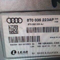 amplificador audi a5 ref: 8t0035223ap 8t0 035 223 ap