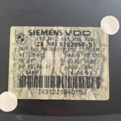 cuadro de relojes bmw 320i e90 9122594-01 912259401 613035346