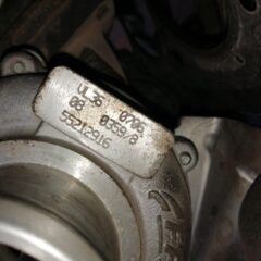 turbo Fiat Grande Punto 1.4 T-Jet 16V8900-2211 VL36 55212916