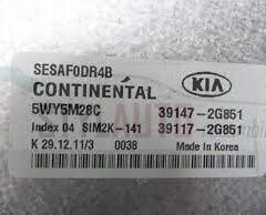 centralita kia sportage 2.0 39147-2G851 5WY5M28C