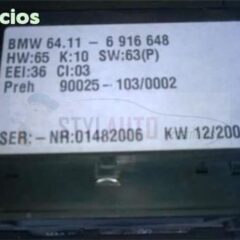 CLIMATIZADOR BMW X5 64116916648