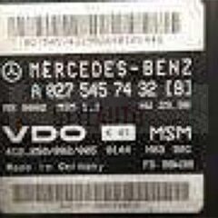 CENTRALITA MERCEDES CLASE A A0275457432