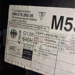 CENTRALITA ALARMA PORSCHE 99661826006