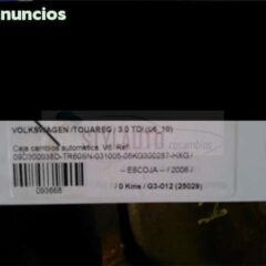 CAJA CAMBIOS VW TOUAREG 3.0 TR-60SN HXG