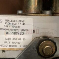 bomba capota mercedes clk a2088001748