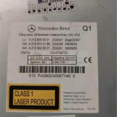 kit radio pantalla mercedes w212