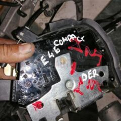 CERRADURA DELANTERA DERECHA E46 COMPACT