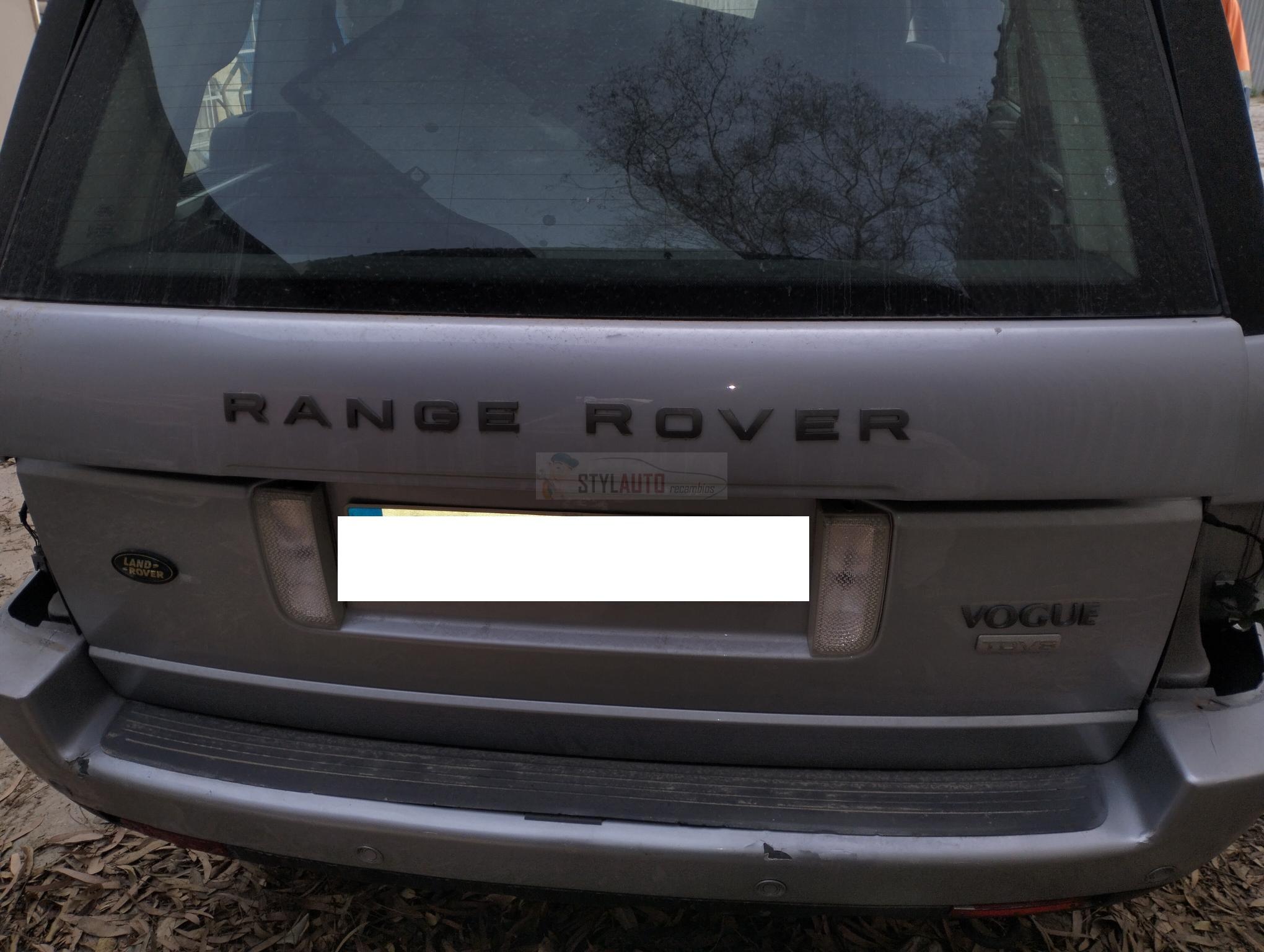 porton trasero con cristal Land Rover Range Rover vogue III LM 3.6 TD V8 200kW 368DT