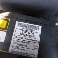 SISTEMA AUDIO / RADIO CD RECICLADO DE TOYOTA YARIS 2008-2011. Identificador 473988. Familia: ELECTRICIDAD. Referencia: 861200D490
