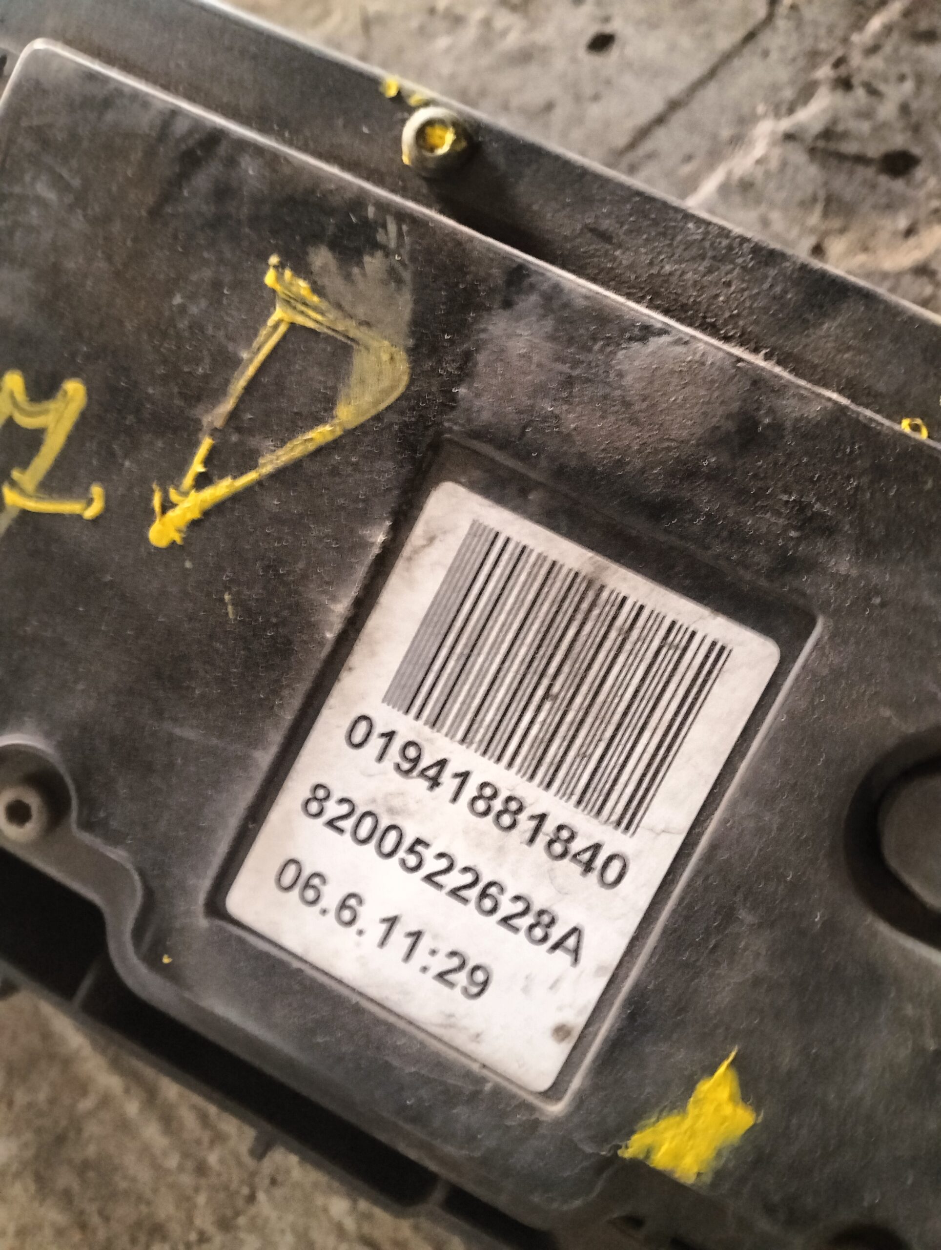 freno de mano para renault scenic ii (jm) f9qee804 referencias oem iam 8200522628a 8200522628 a 110492