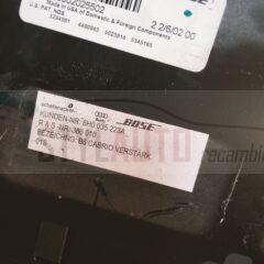amplificador  bose audi a4 b6 convertible 8h0035223a 8h0035223a