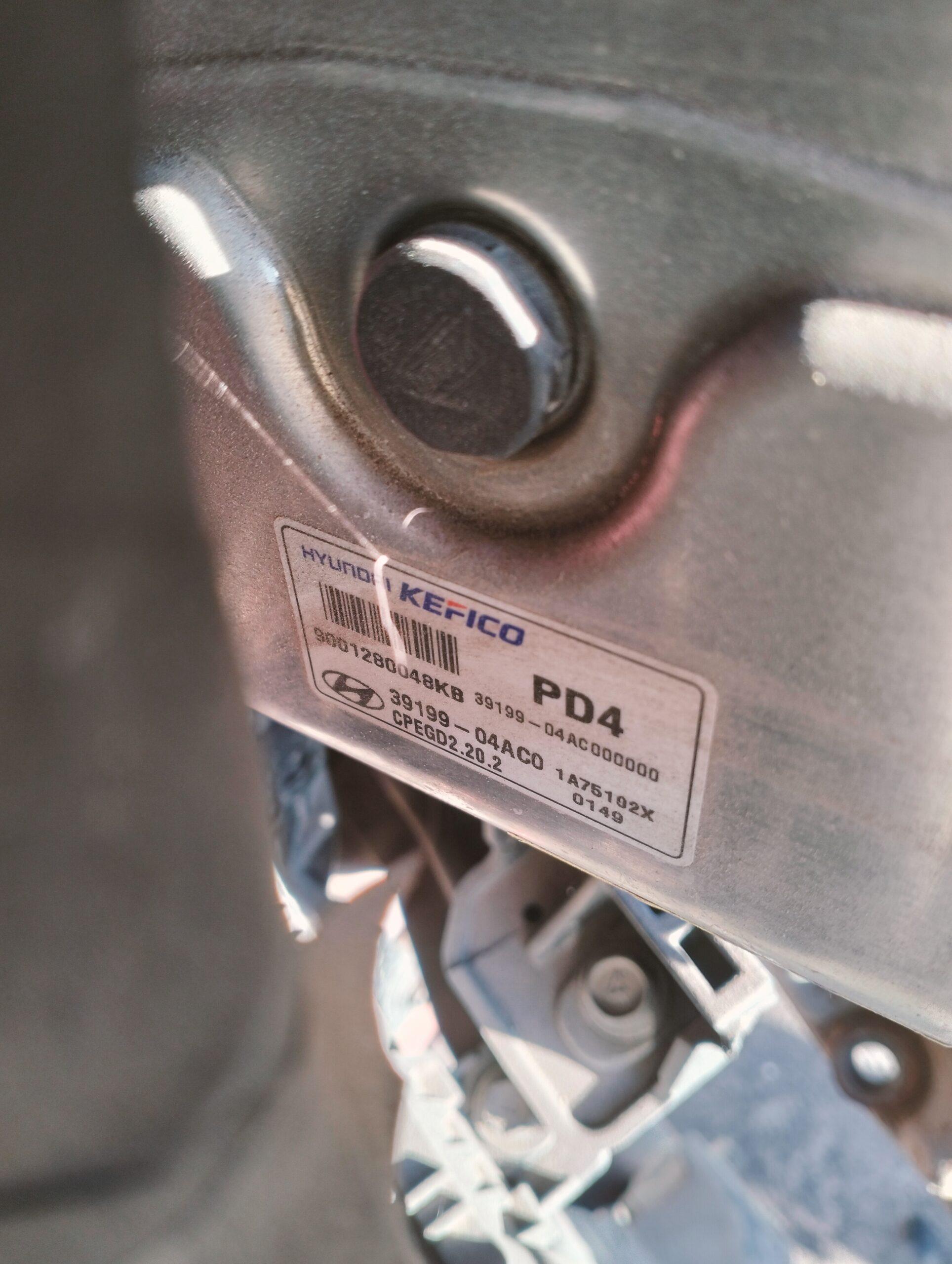 centralita motor uce para hyundai i30 (pd) 1.0 tgdi cat referencia OEM IAM 3919904AC0 9001280048KB