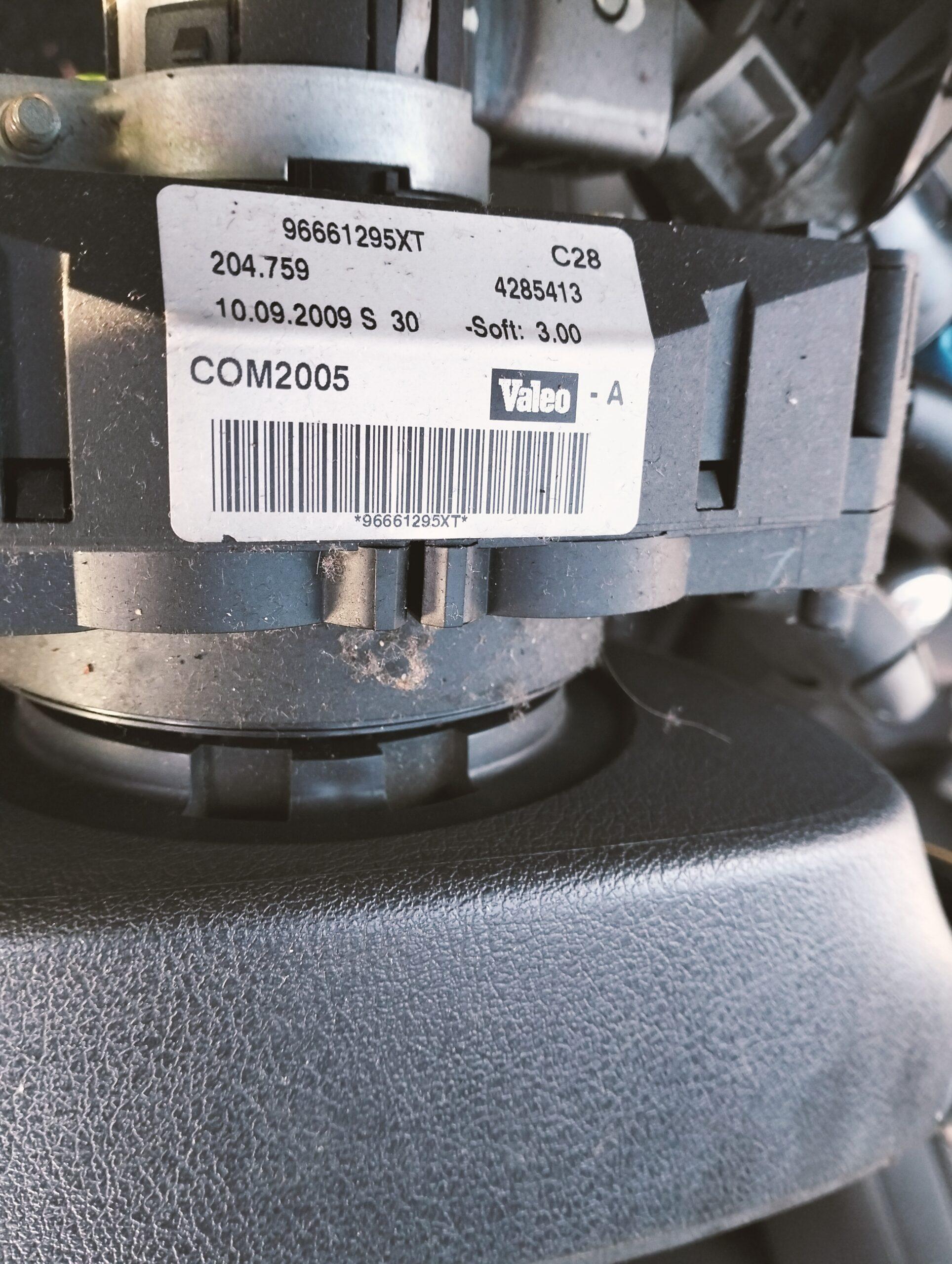 com 2000 (mando columna de dirección) peugeot 207/207+ (WA_, WC_) oem 96661295XT