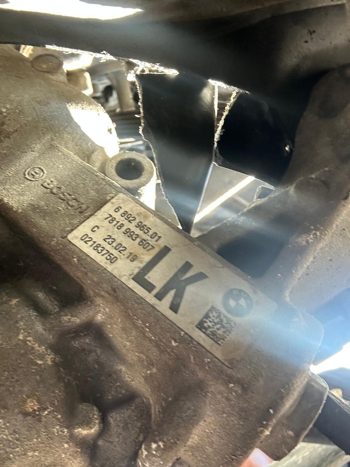 CREMALLERA BMW F20 689296501 7818993607
